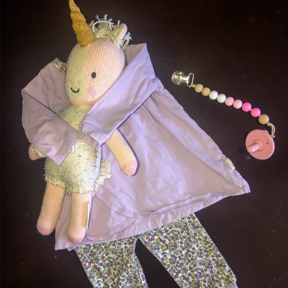 Burts Bees Baby Girl Outfit